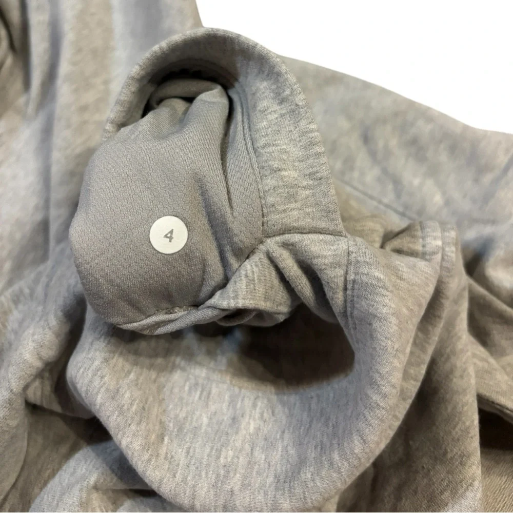 Lululemon Hooded Sweatshirt Grey‎ Size 4